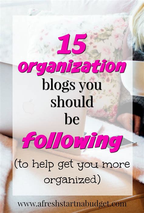 organization blogs to follow.
